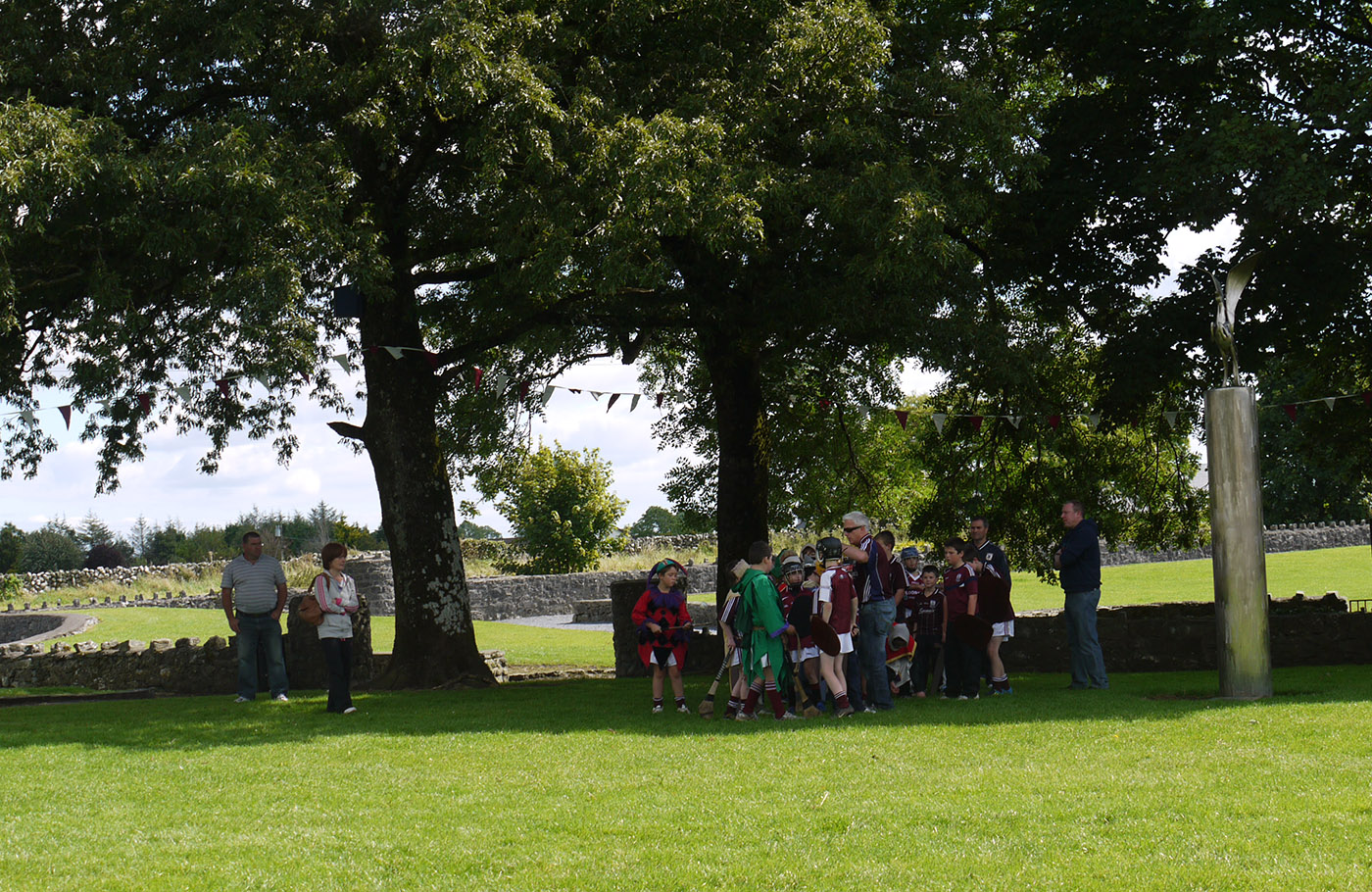 All-Ireland Hurling Final 'Up for the Match' from Athenry Slide background